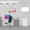 vinyl whiteboard sheet adhesive waterproof home and office