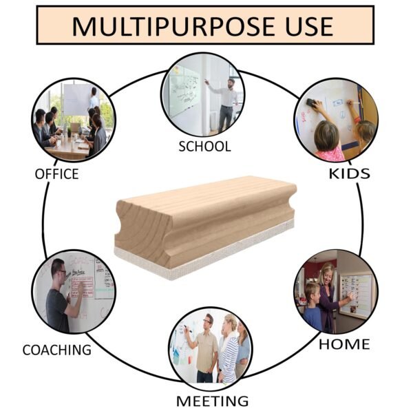 Eduway Wooden Duster for Erasing