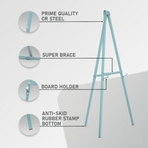 Eduway Heavy Duty Folding Easel Stand 5 Feet for Board